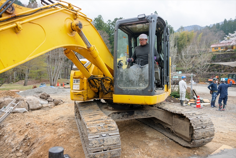 間知ブロック積工・玉石積工・型枠工なら岐阜県関市の株式会社鈴木建設